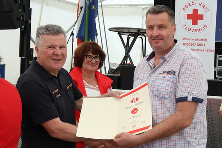 Podelitev priznanj krvodajalcev v okviru dneva zaščite in reševanja 27 foto Ljubo Vukelič